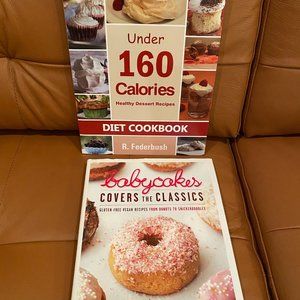 A Bundle of 2 Great Dessert Cooking Books Like New